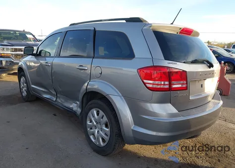 2018 Dodge Journey Se z USA, uszkodzony, nr VIN 3C4PDCAB7JT447949